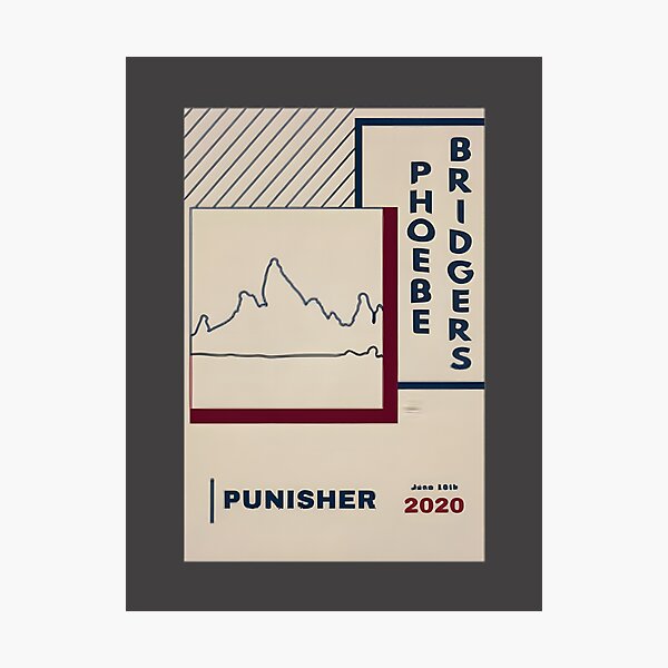 Item preview, Phoebe Bridgers Inspired Alternative Album Cover Art Design designed and sold by KarolisLT.