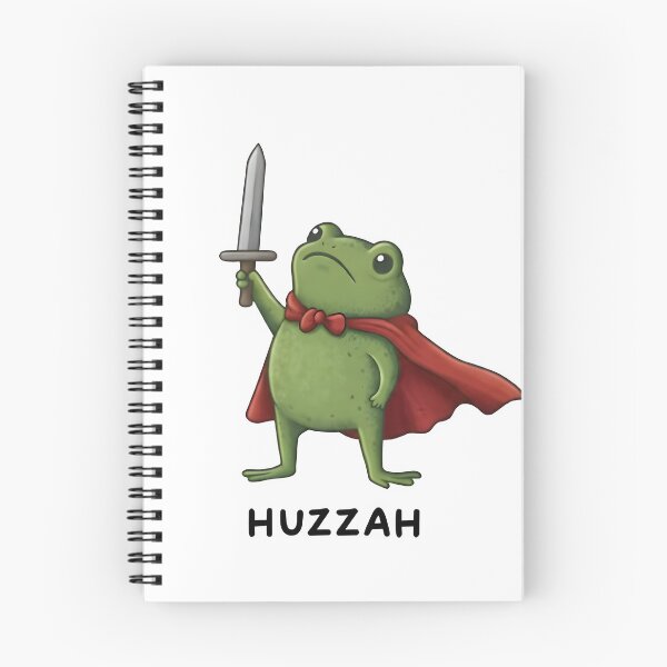Item preview, Huzzah Hero Frog with Sword and Cape designed and sold by HALONproducts.