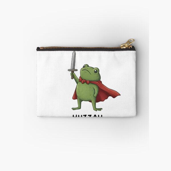 Item preview, Huzzah Hero Frog with Sword and Cape designed and sold by HALONproducts.