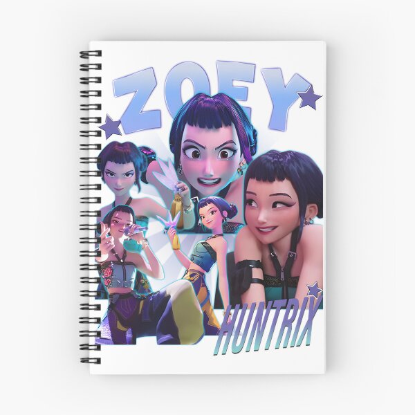 Item preview, Zoey Huntrix Kpop Inspired Demon Hunter Character Art designed and sold by Golden-Glory.