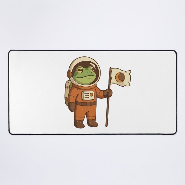 Item preview, Cute Astronaut Frog Illustration designed and sold by didiiii74210.