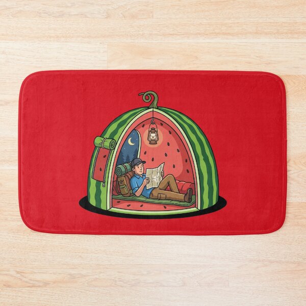 Item preview, Watermelon Tent Glamping At Night designed and sold by Rare By Hero.