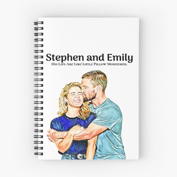 Item preview, Stephen Amell and Emily Bett Rickards designed and sold by Joy Michelle's Art Shop.