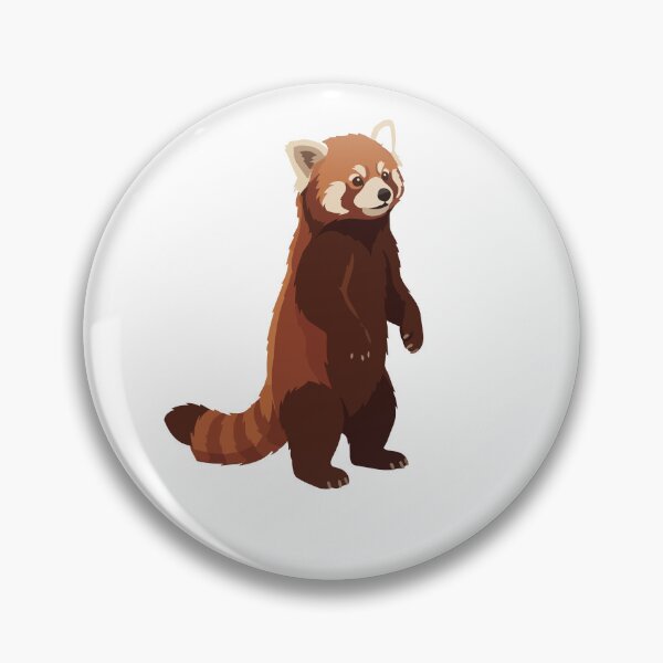 Item preview, standing red panda designed and sold by didiiii74210.