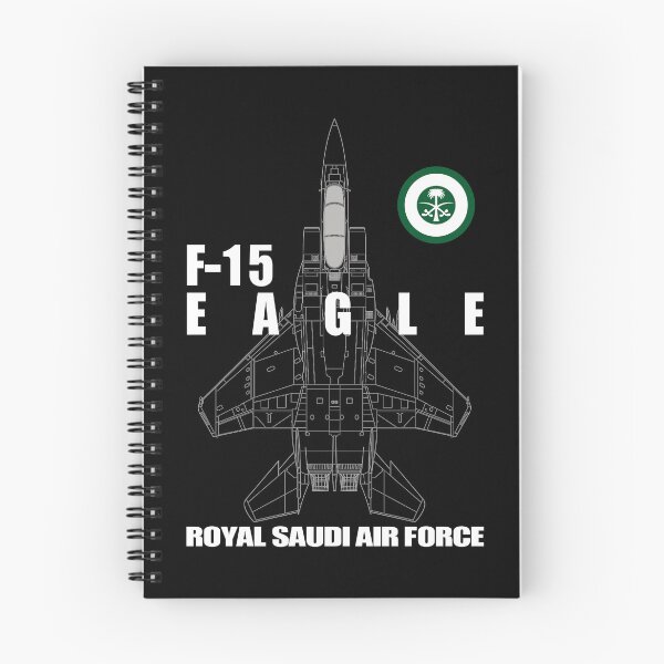 Item preview, F-15 Eagle Royal Saudi Air Force Technical Blueprint - White Edition designed and sold by Magazine Combate.