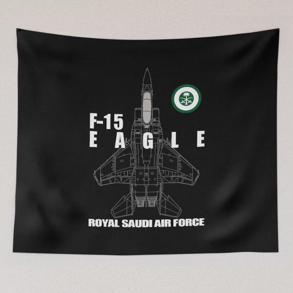 Item preview, F-15 Eagle Royal Saudi Air Force Technical Blueprint - White Edition designed and sold by Magazine Combate.