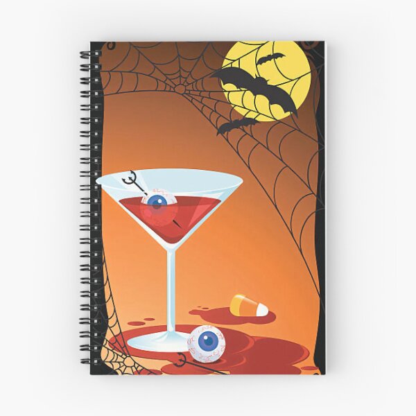 Item preview, Halloween Retro Red Martini Eyeballs Cocktail designed and sold by 1beachbum.