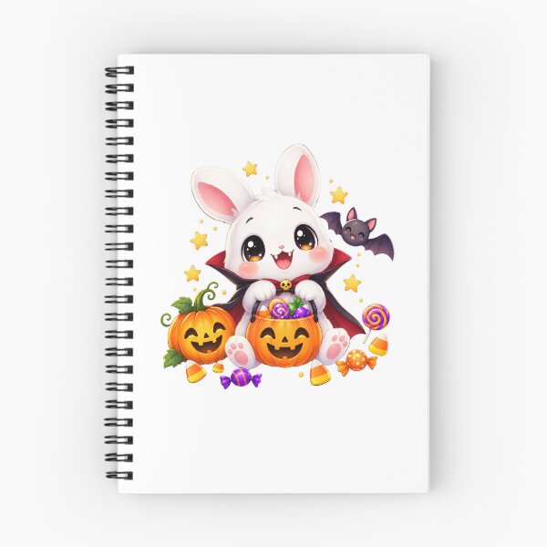 Item preview, Cute Vampire Bunny with Pumpkin designed and sold by MySthore.