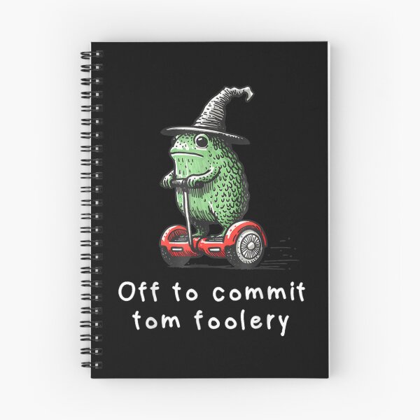 Item preview, Frog Wizard Off to Commit Tom Foolery Frog designed and sold by Urrayfhgalexysm.