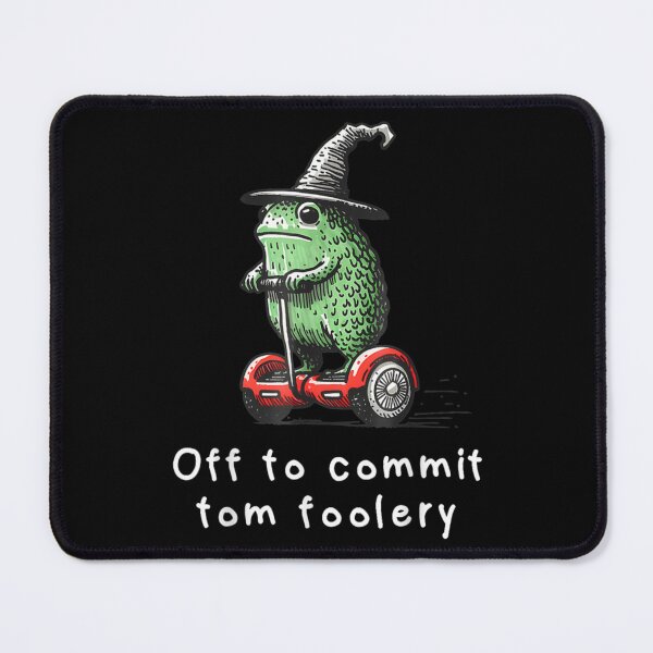 Item preview, Frog Wizard Off to Commit Tom Foolery Frog designed and sold by Urrayfhgalexysm.