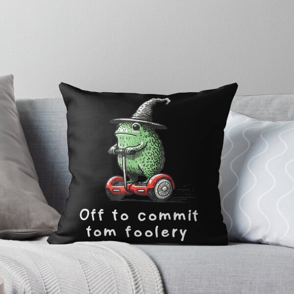 Item preview, Frog Wizard Off to Commit Tom Foolery Frog designed and sold by Urrayfhgalexysm.