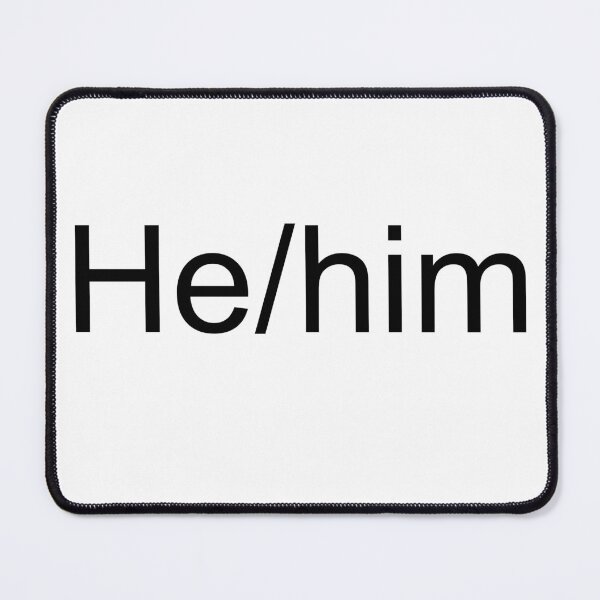 Item preview, Pronouns - He/him designed and sold by AYTFA.
