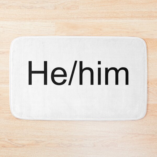Item preview, Pronouns - He/him designed and sold by AYTFA.