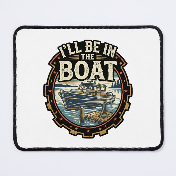 Aperçu de l'œuvre I'll Be In The Boat créée et vendue par designstoriesMK.