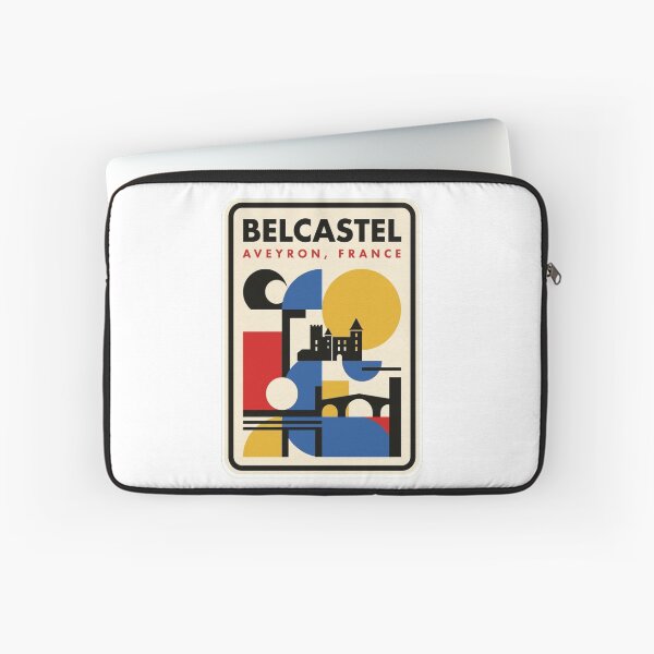 Item preview, Retro Belcastel Bauhaus Geometric Skyline designed and sold by k3rstman1.