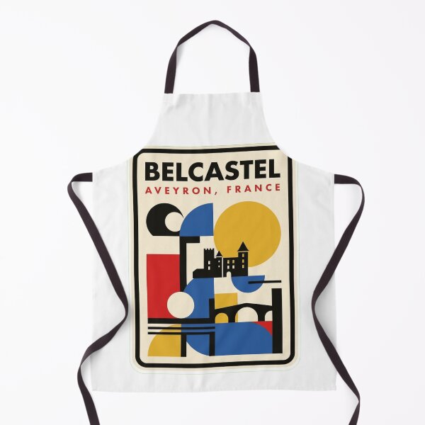 Item preview, Retro Belcastel Bauhaus Geometric Skyline designed and sold by k3rstman1.