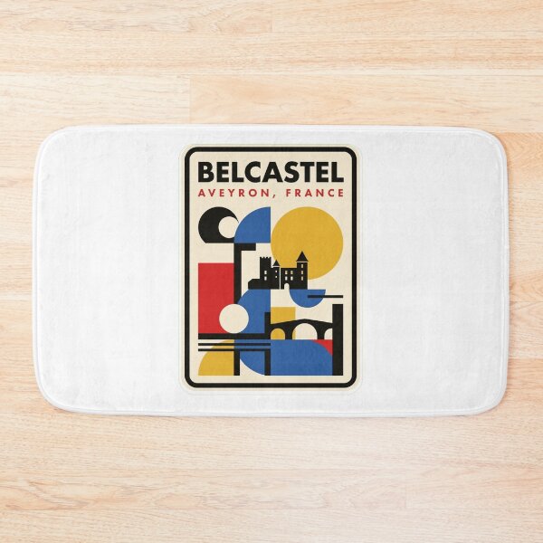 Item preview, Retro Belcastel Bauhaus Geometric Skyline designed and sold by k3rstman1.