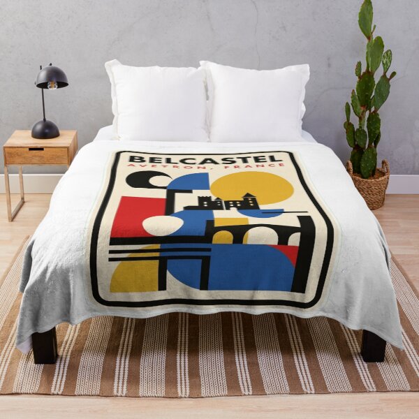 Item preview, Retro Belcastel Bauhaus Geometric Skyline designed and sold by k3rstman1.