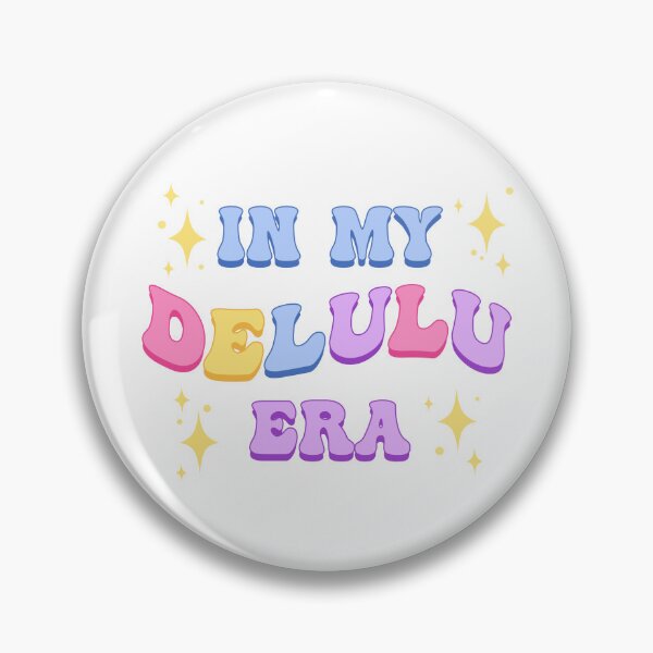 Item preview, In My Delulu Era – Cute Y2K Pastel Aesthetic designed and sold by ralucasrf.