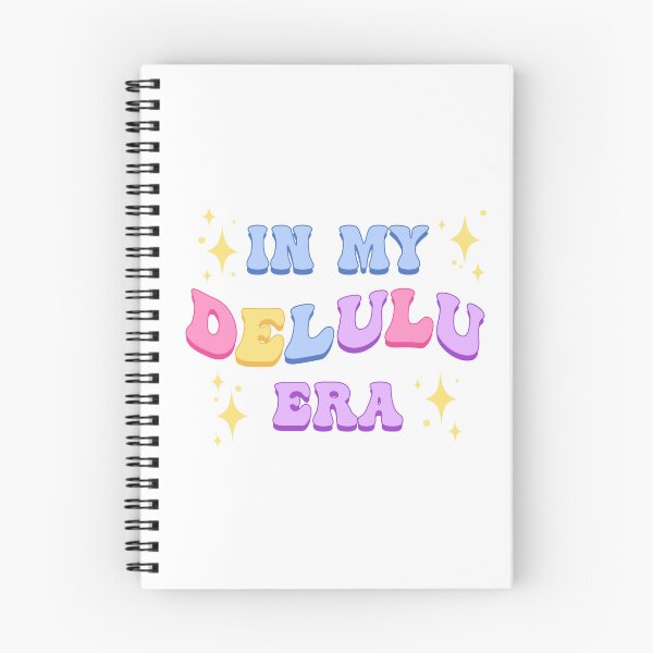Item preview, In My Delulu Era – Cute Y2K Pastel Aesthetic designed and sold by ralucasrf.