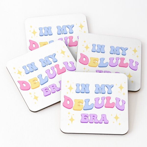 Item preview, In My Delulu Era – Cute Y2K Pastel Aesthetic designed and sold by ralucasrf.