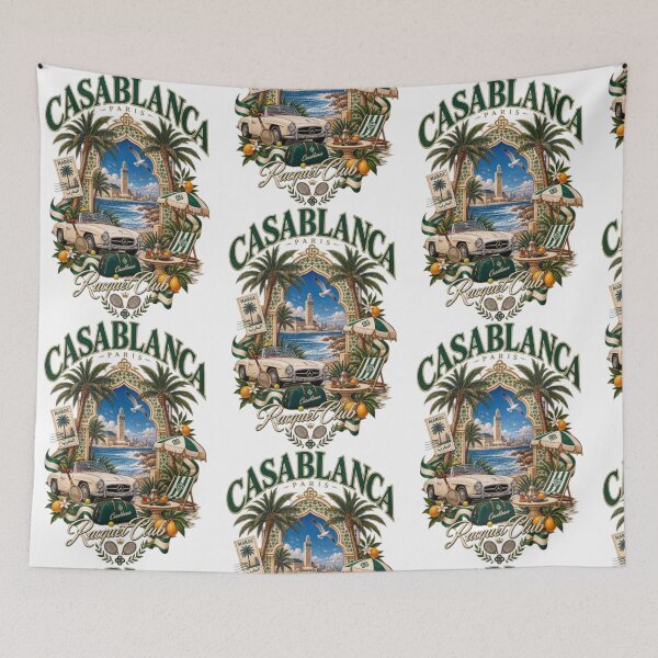 Item preview, Club de raqueta de Casablanca designed and sold by TATOXIDE.