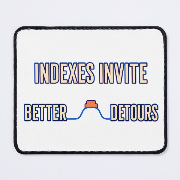 Item preview, Indexes Invite Better Detours designed and sold by aihrgdesign.