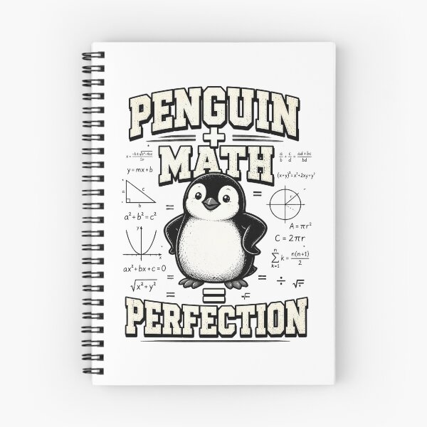 Item preview, Penguin Math Equals Perfection Funny Mathematics designed and sold by CalmDownZone ⭐️⭐️⭐️⭐️⭐️.