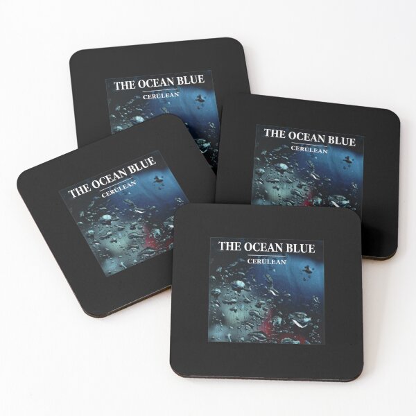 Item preview, The Oceans Blues Cerulean Rain Window designed and sold by PalasGryzuary.