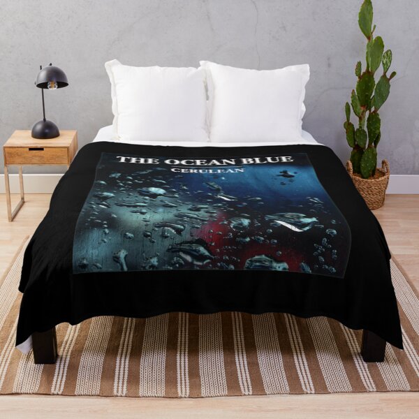 Item preview, The Oceans Blues Cerulean Rain Window designed and sold by PalasGryzuary.