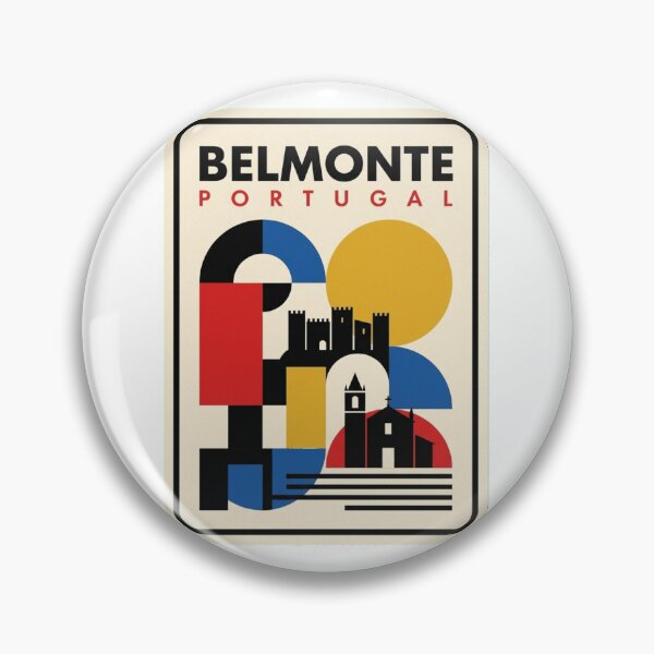Item preview, Retro Belmonte Bauhaus Geometric Skyline designed and sold by k3rstman1.