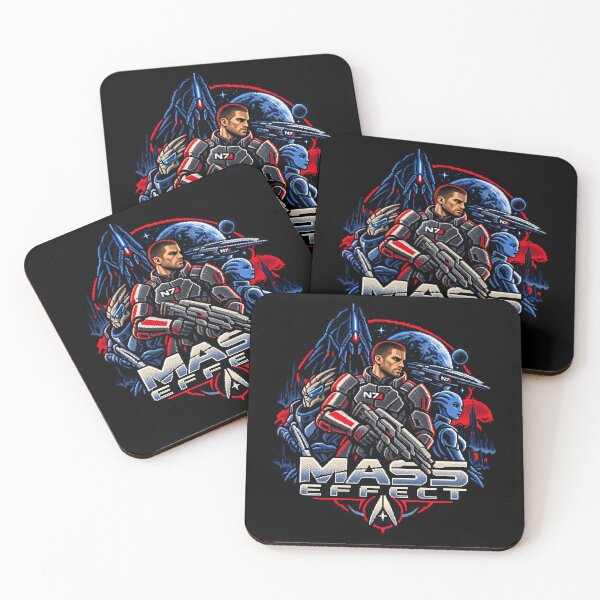 Item preview, Mass Effect Commander Shepard N7 Space RPG designed and sold by Pandaburba.