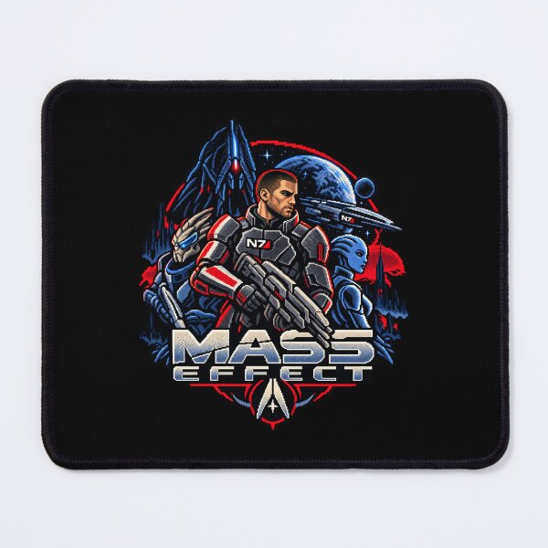 Item preview, Mass Effect Commander Shepard N7 Space RPG designed and sold by Pandaburba.
