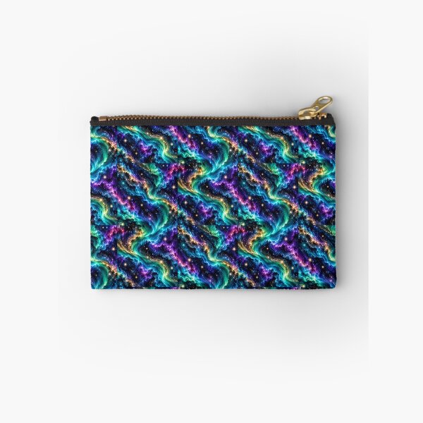 Item preview, Midnight Aurora – Cosmic Galaxy + Glowing Celestial Waves Pattern designed and sold by FaithArt777.