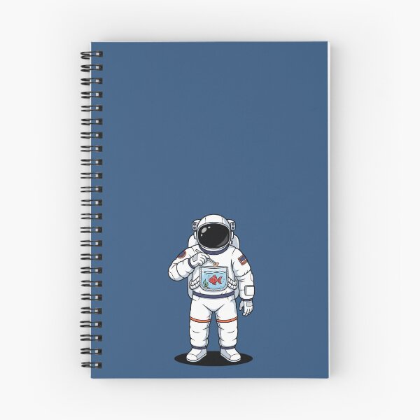 Item preview, Astronaut Feeding A Pocket Goldfish designed and sold by Rare By Hero.