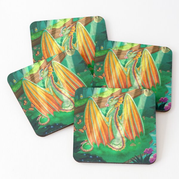 Item preview, Alas de Fuego Gloria la Ala de Lluvia designed and sold by the-artsy-park.