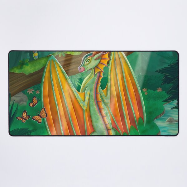 Item preview, Wings of Fire Glory the RainWing designed and sold by the-artsy-park.