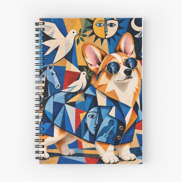 Item preview, Cubist corgi designed and sold by saranagliccuris.