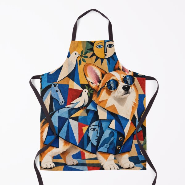 Item preview, Cubist corgi designed and sold by saranagliccuris.