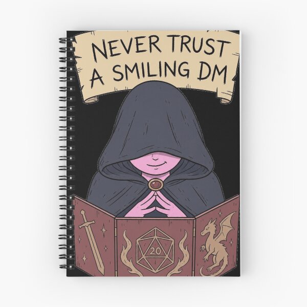 Item preview, Never trust a smiling DM designed and sold by The King's general goods.