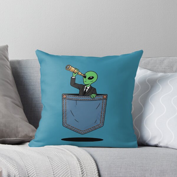 Item preview, Pocket Alien With A Spyglass designed and sold by Rare By Hero.