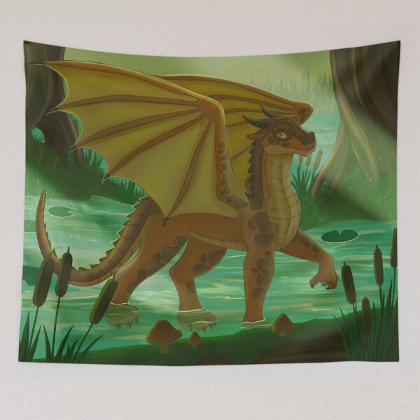 Item preview, Wings of Fire Clay the MudWing designed and sold by the-artsy-park.