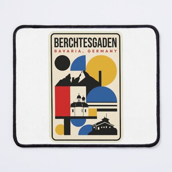Item preview, Retro Berchtesgaden Bauhaus Geometric Skyline designed and sold by k3rstman1.