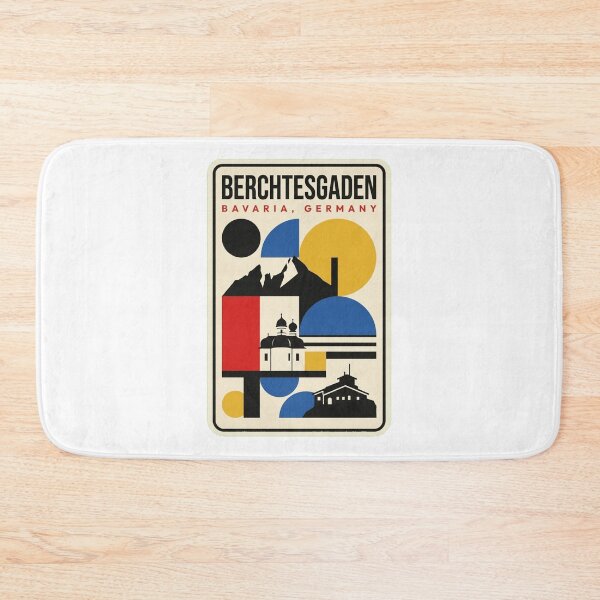 Item preview, Retro Berchtesgaden Bauhaus Geometric Skyline designed and sold by k3rstman1.