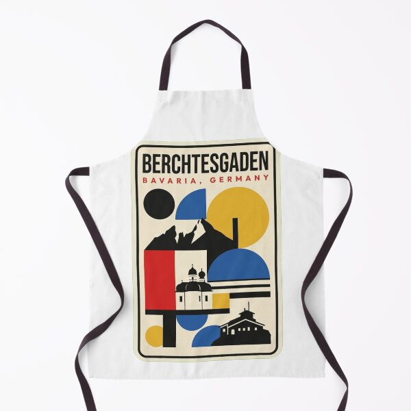 Item preview, Retro Berchtesgaden Bauhaus Geometric Skyline designed and sold by k3rstman1.