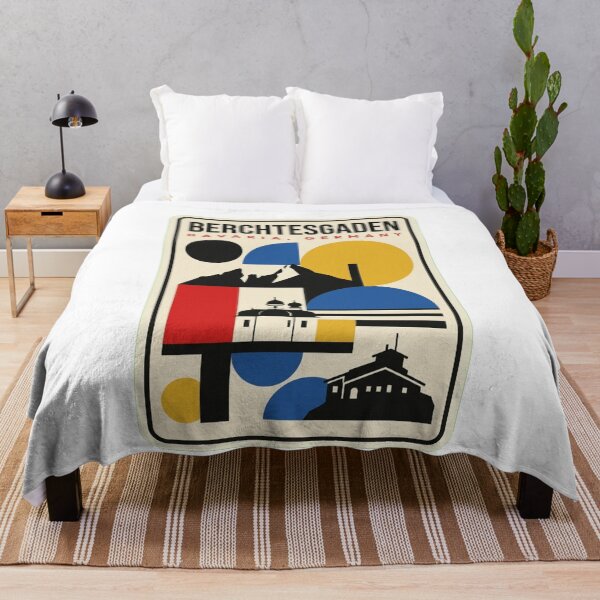 Item preview, Retro Berchtesgaden Bauhaus Geometric Skyline designed and sold by k3rstman1.