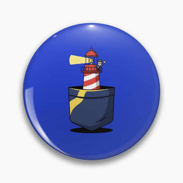 Item preview, Pocket Lighthouse Keeper Waving designed and sold by Rare By Hero.