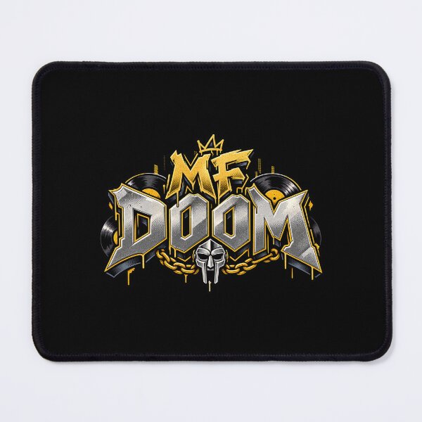 Item preview, MF DOOM Metal Mask Underground Hip Hop designed and sold by Pandaburba.