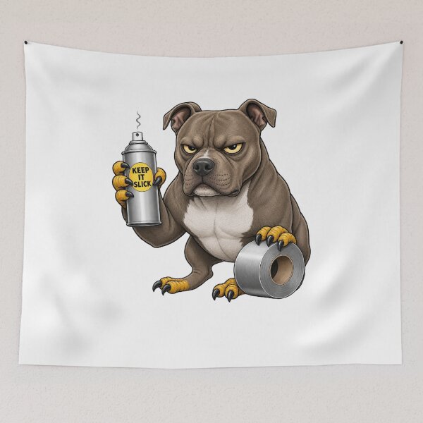 Item preview, Keep It Slick Bulldog  designed and sold by freshwear design.