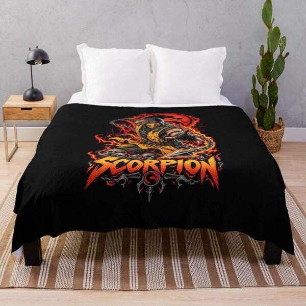 Item preview, Mortal Kombat Scorpion Hellfire Ninja Warrior designed and sold by Pandaburba.